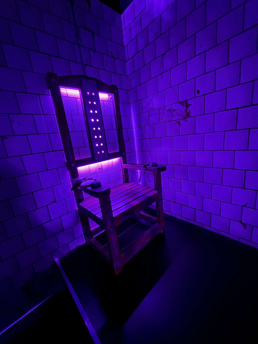 Prison Island electric chair